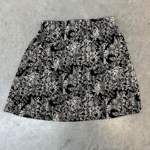 Vintage Floral Mini Skirt